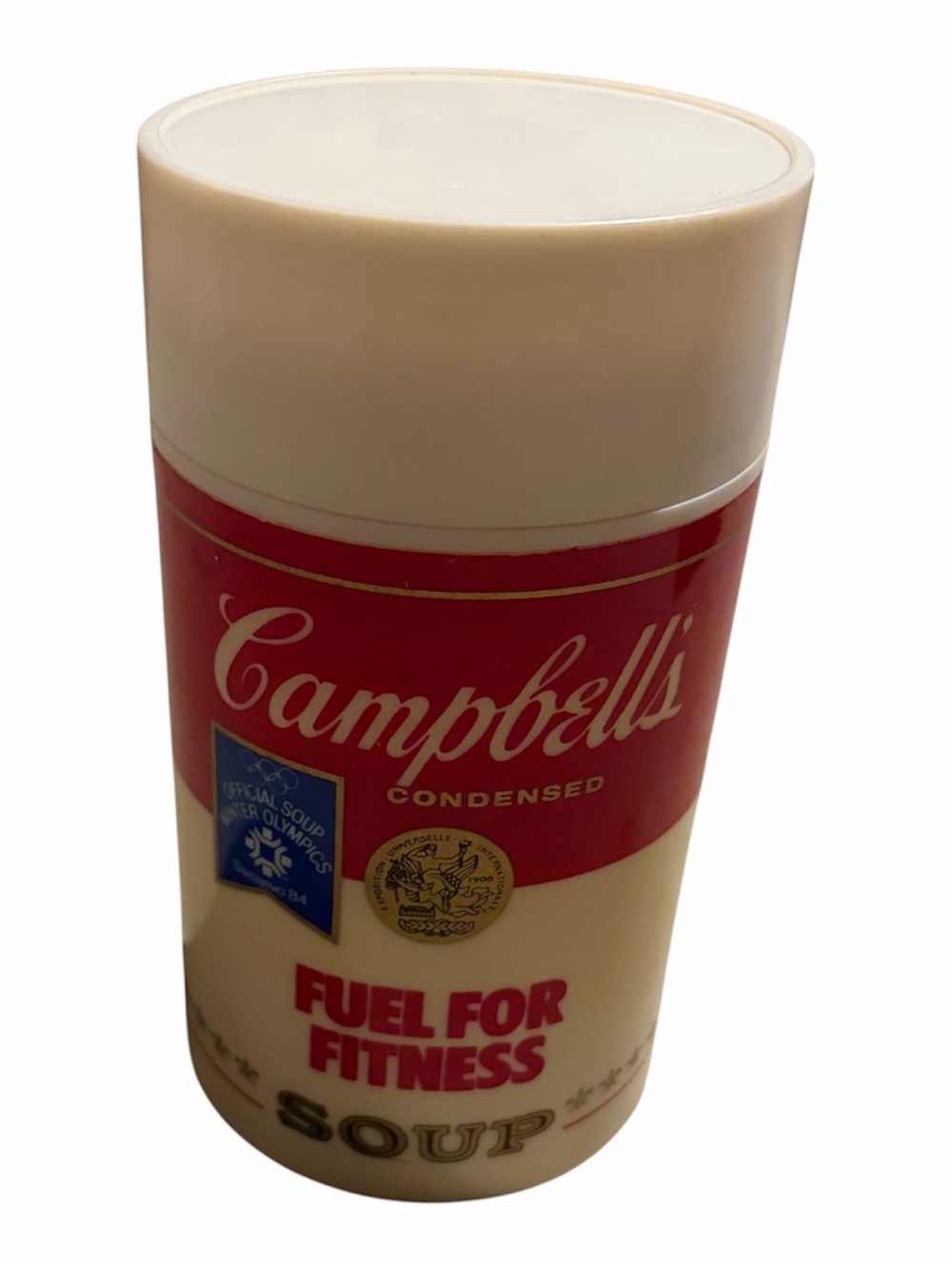 Campbell's Red & Cream Insulated Water Bottle - Fuel for Fitness